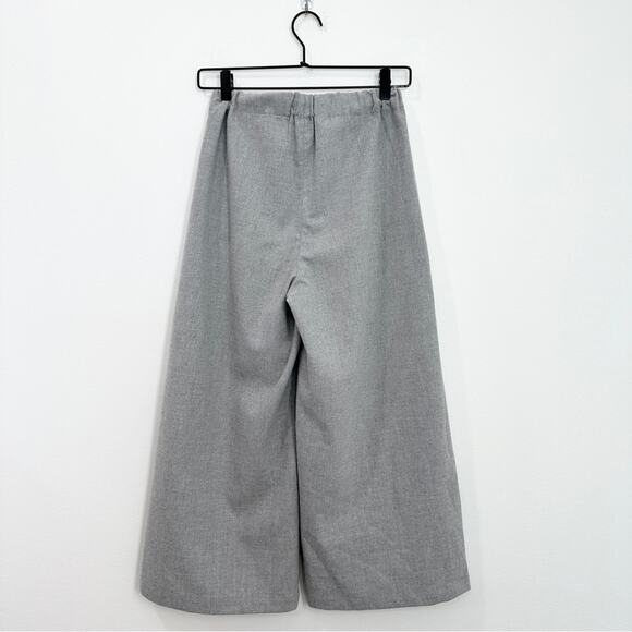 Aritzia Babaton Baggy Wide Leg Crop Pants High Waisted Stretch Business Casual - Picture 2 of 8